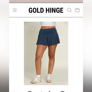 Gold Hinge Skirt